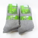 10x sivé zdravotné bambusové ponožky